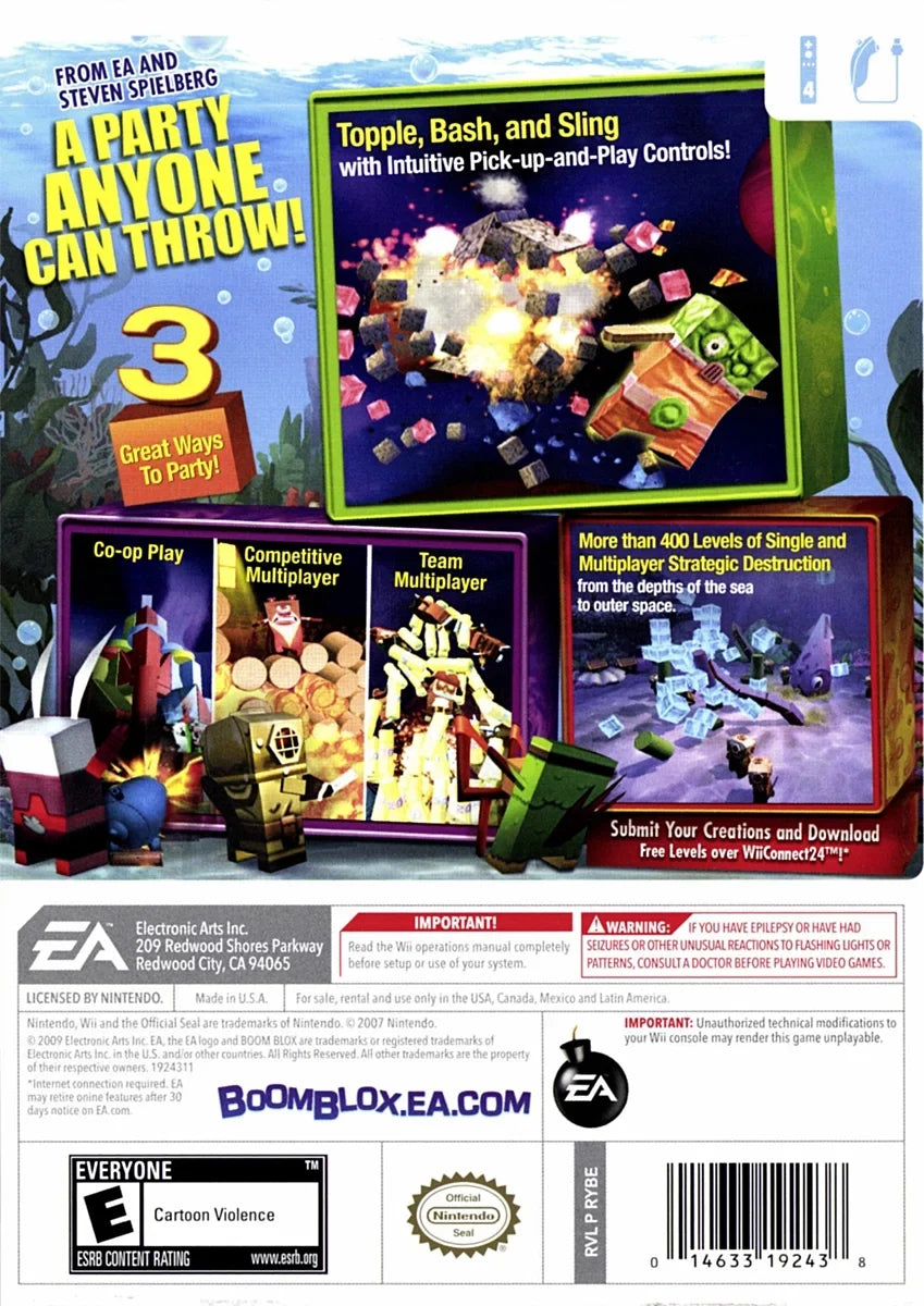 Boom Blox Bash Party - Nintendo Wii