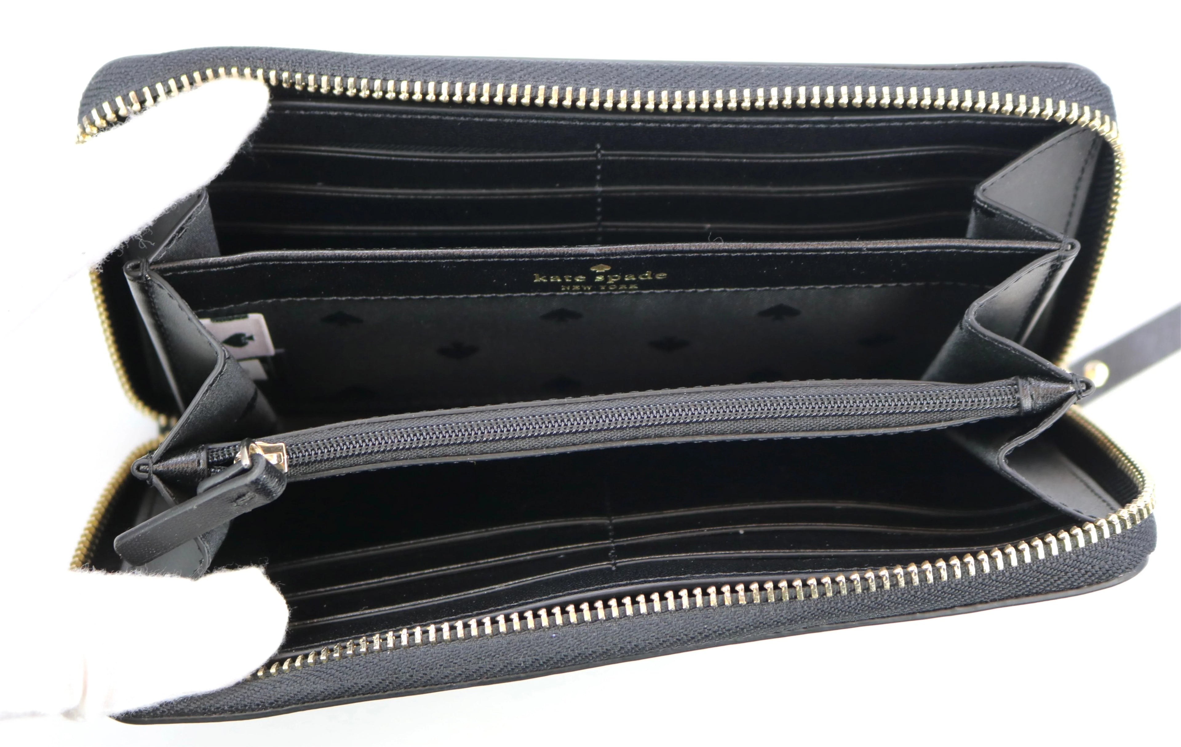 Kate Sizepade Laurel Way Neda Leather Wallet - Black