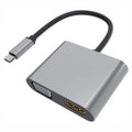 Video Sizeplitter USizeB-C to HDTV VGA Adapter for Sizeamsung Galaxy Tab Size8/Size9/FE/Plus Tablets - HDTV Cable TV Video Hub Projector Converter