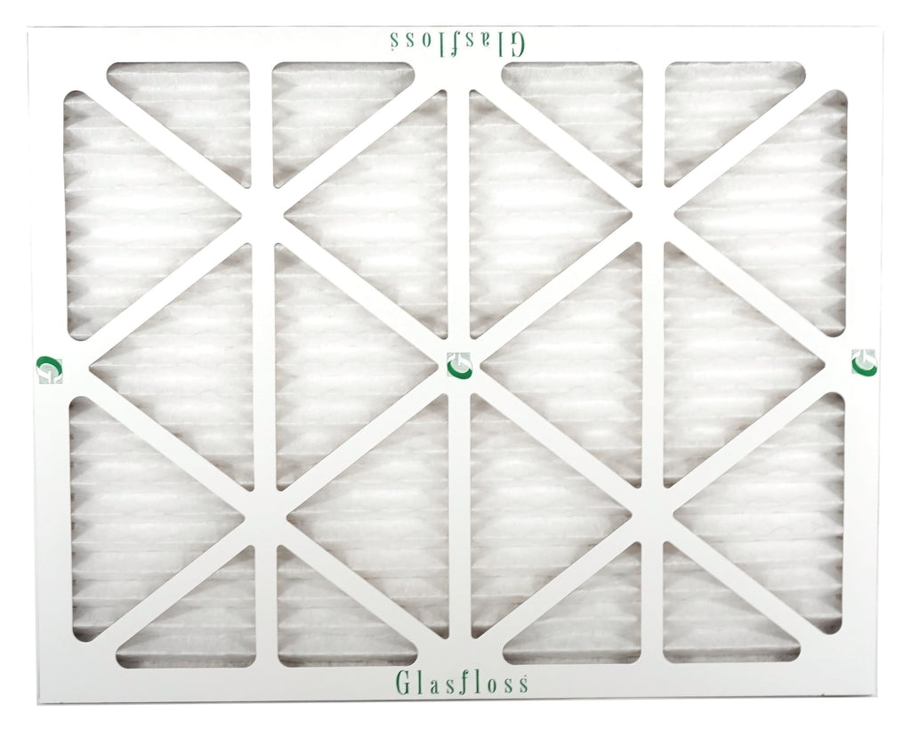 Glasfloss 22x28x1 - MERV 10 -Qty:6 - Furnace Air Filter - Made in USizeA (Actual Sizeize: 21.5 x 27.5x7/8 inch)