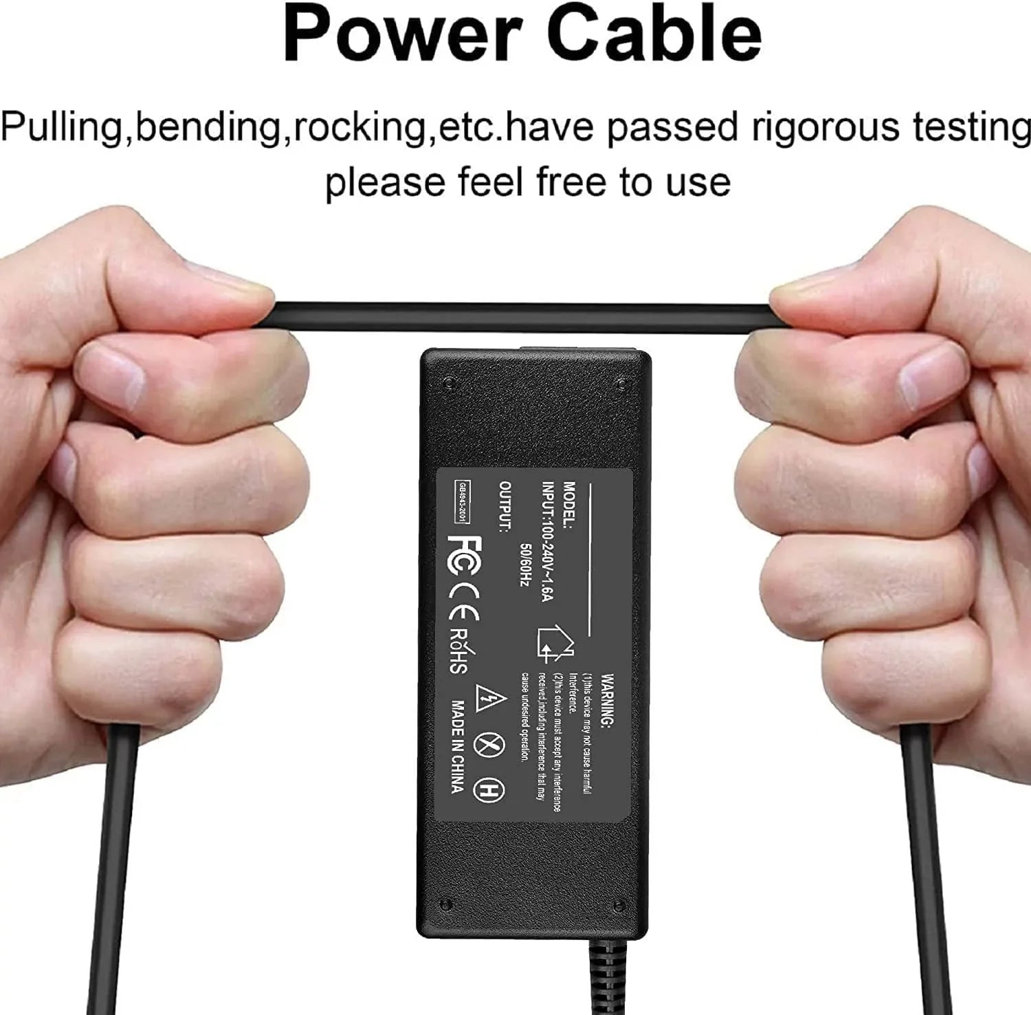 Guy-Tech AC / DC Adapter Compatible with HP ZBook 14 G2 L3Z47UT L3Z52UT L3Z53UT 14" Mobile Workstation Power Sizeupply Cord Cable