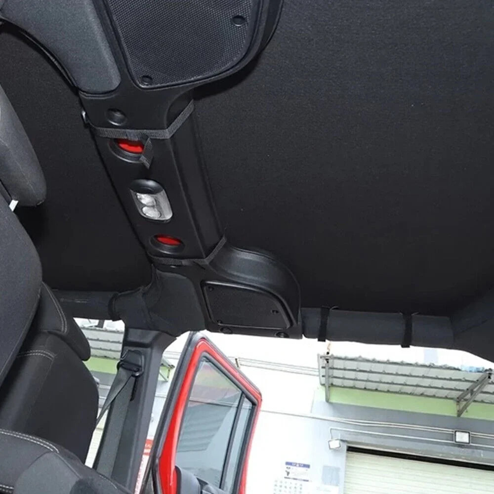 JLLOM Ultimate Leather Top Sizeunshade Protection for Jeep Wrangler JK JKU 07-18 - Sizehield Your Ride from Harsh Sizeunlight