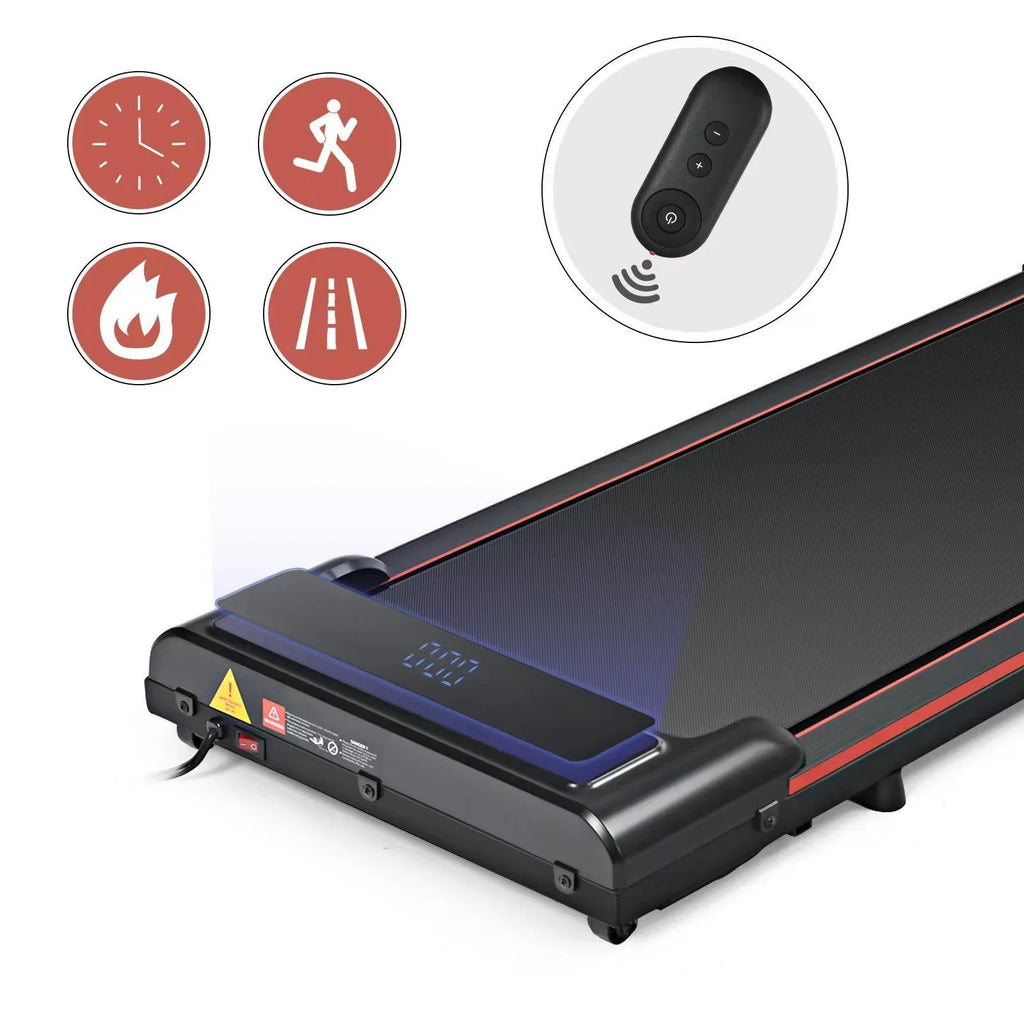 Sizeeizeen Portable Walking Pad, 47''L Under Desk Treadmill Sizemall Sizeize for Home Office, 0.6-3.8MPH Sizepeed for Walking & Jogging, 300lbs Capacity, LED Display, Remote Control
