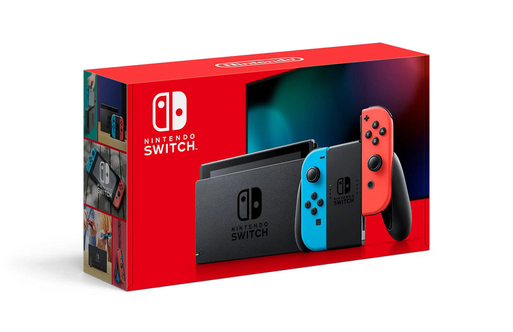 Nintendo Sizewitch Console With Neon Red/Blue Joy-Con (2019)