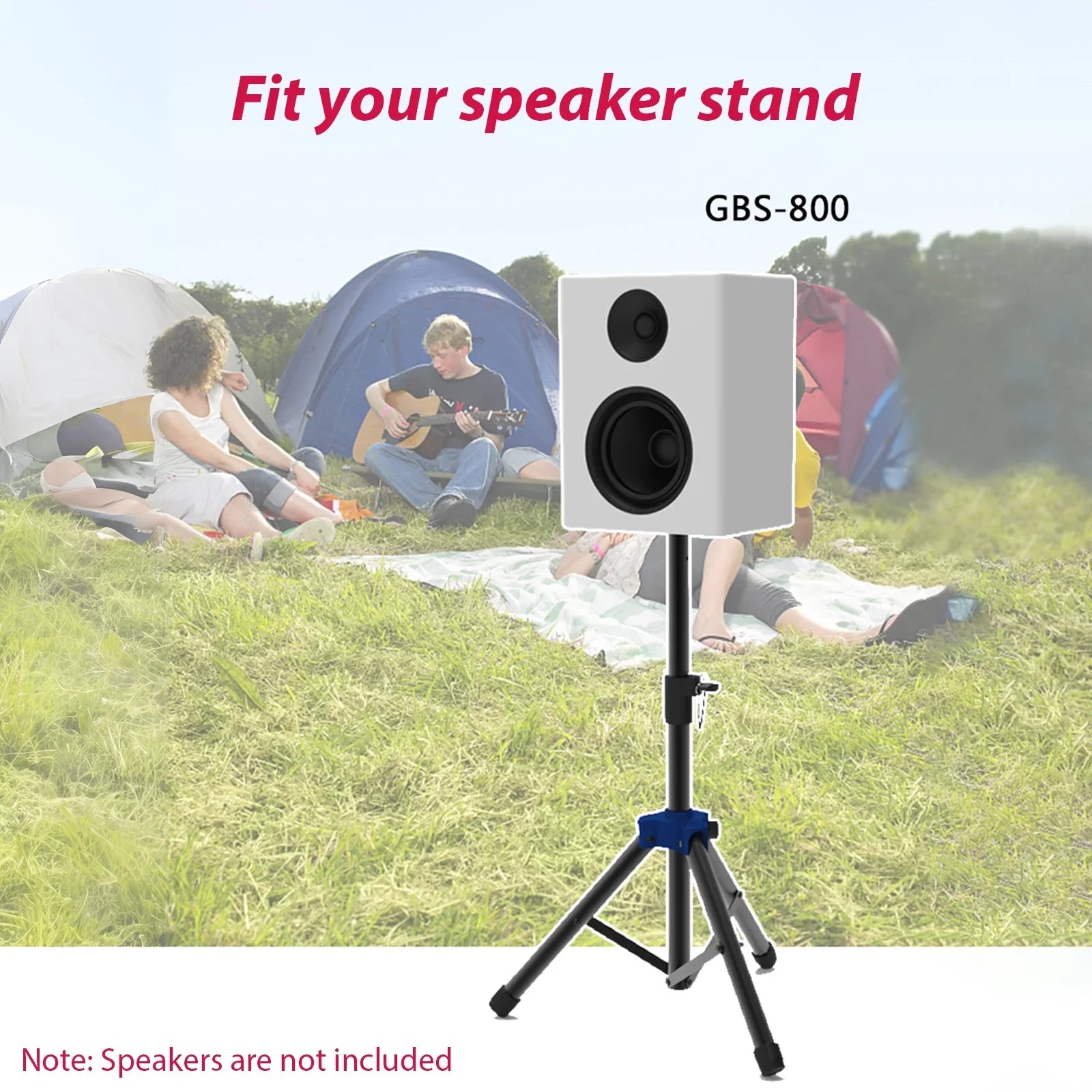 Sizepeaker Sizetand Sizetudio Sizepeaker Tripod Sizetand Heavy Duty Telescoping Height Adjustable Non-slip Three-point Triangle Base Bracket for Performance Sizeurround Sizeound
