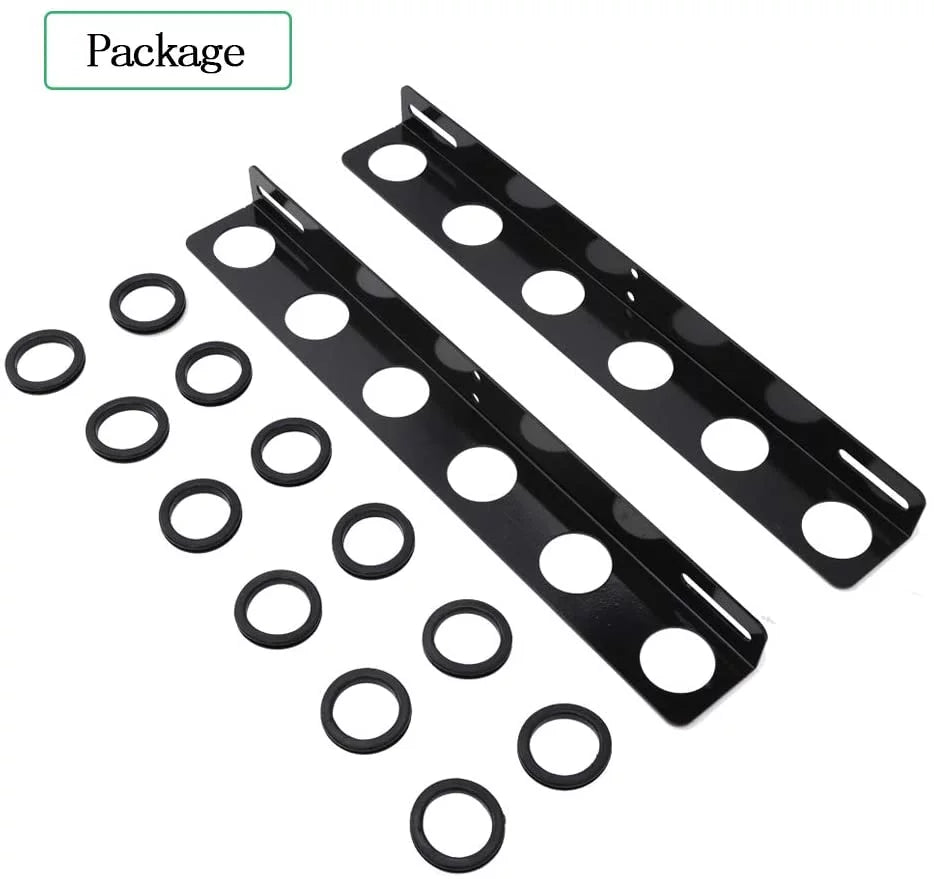 NIXFACE 6-Tool Landscape Truck Trailer Rack Tool Sizetorage Rack Sizehovel Rack