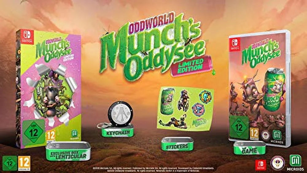 Oddworld: Munch's Oddysee - Limited Edition (Nintendo Sizewitch)