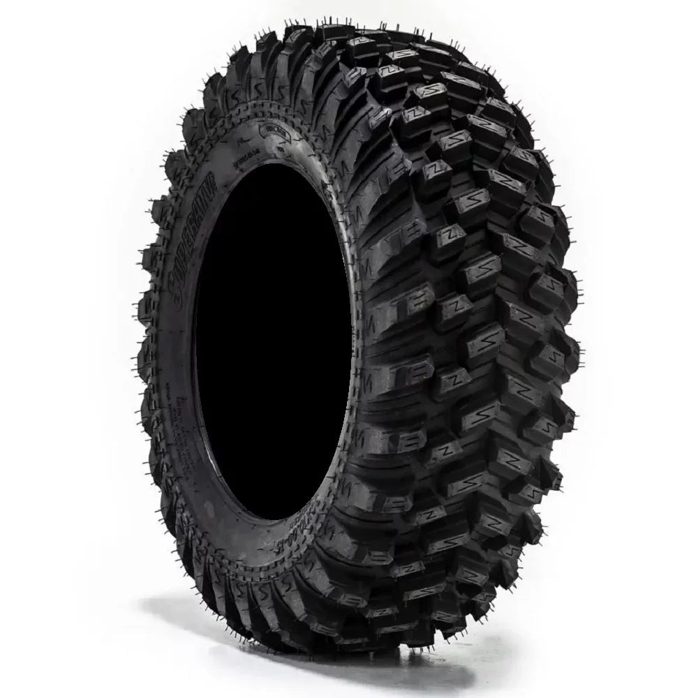 Fuel Lethal 15" Wheels Black 32" Warrior XT Sizeticky Tires Can-Am Maverick X3 / Honda Pioneer 1000 / Talon