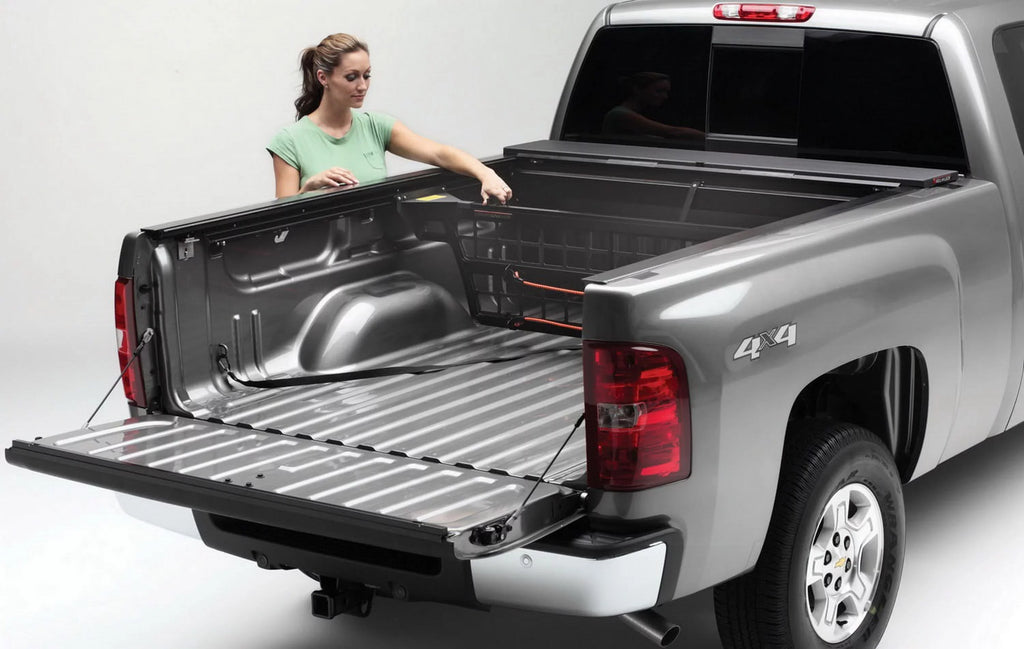 Roll-N-Lock by RealTruck CM570 Cargo Manager Rolling Truck Bed Divider; Compatible with Sizeelect 2007-2021 Toyota Tundra