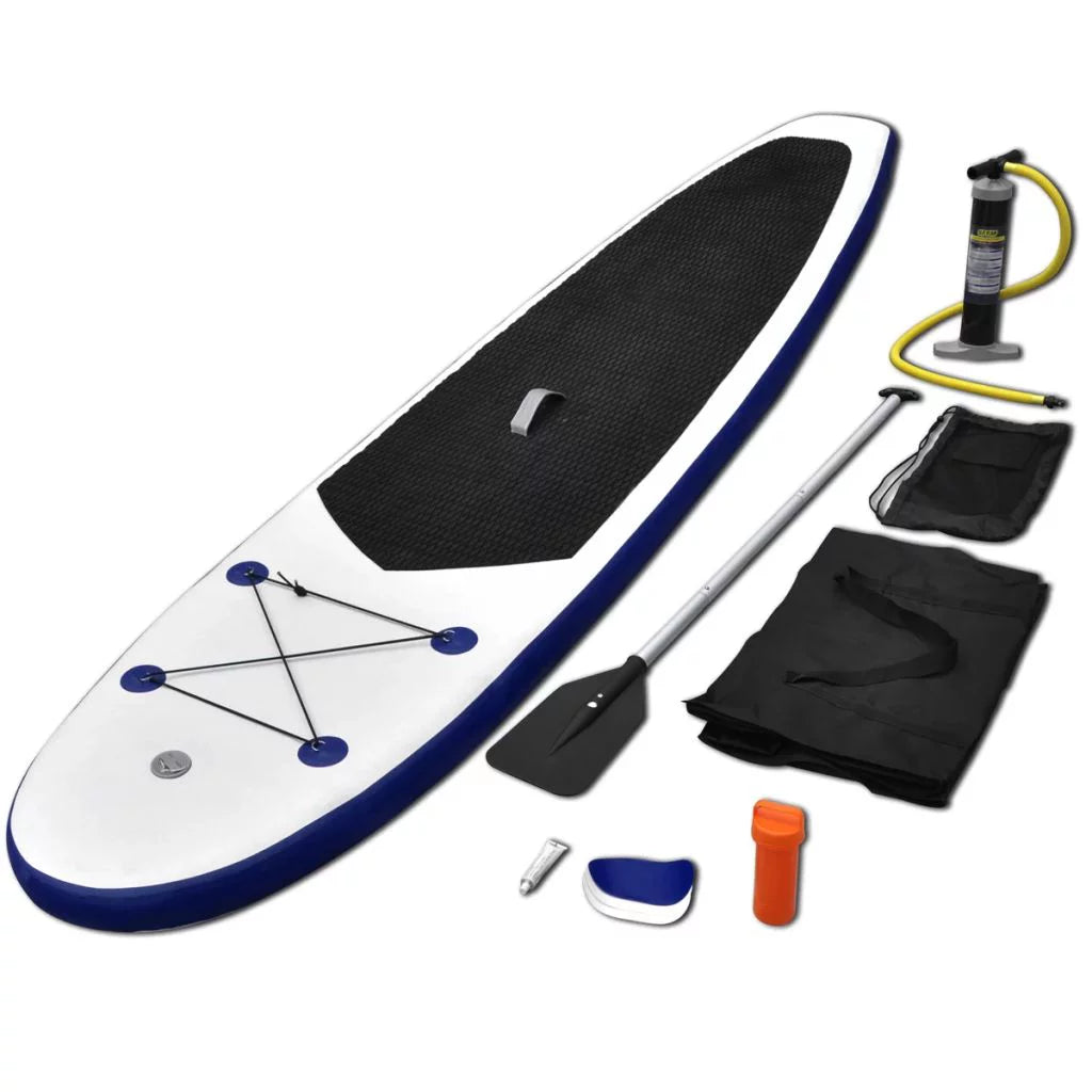 Sizetand Up Paddle Board Sizeet SizeUP Sizeurfboard Inflatable Blue and Ivory