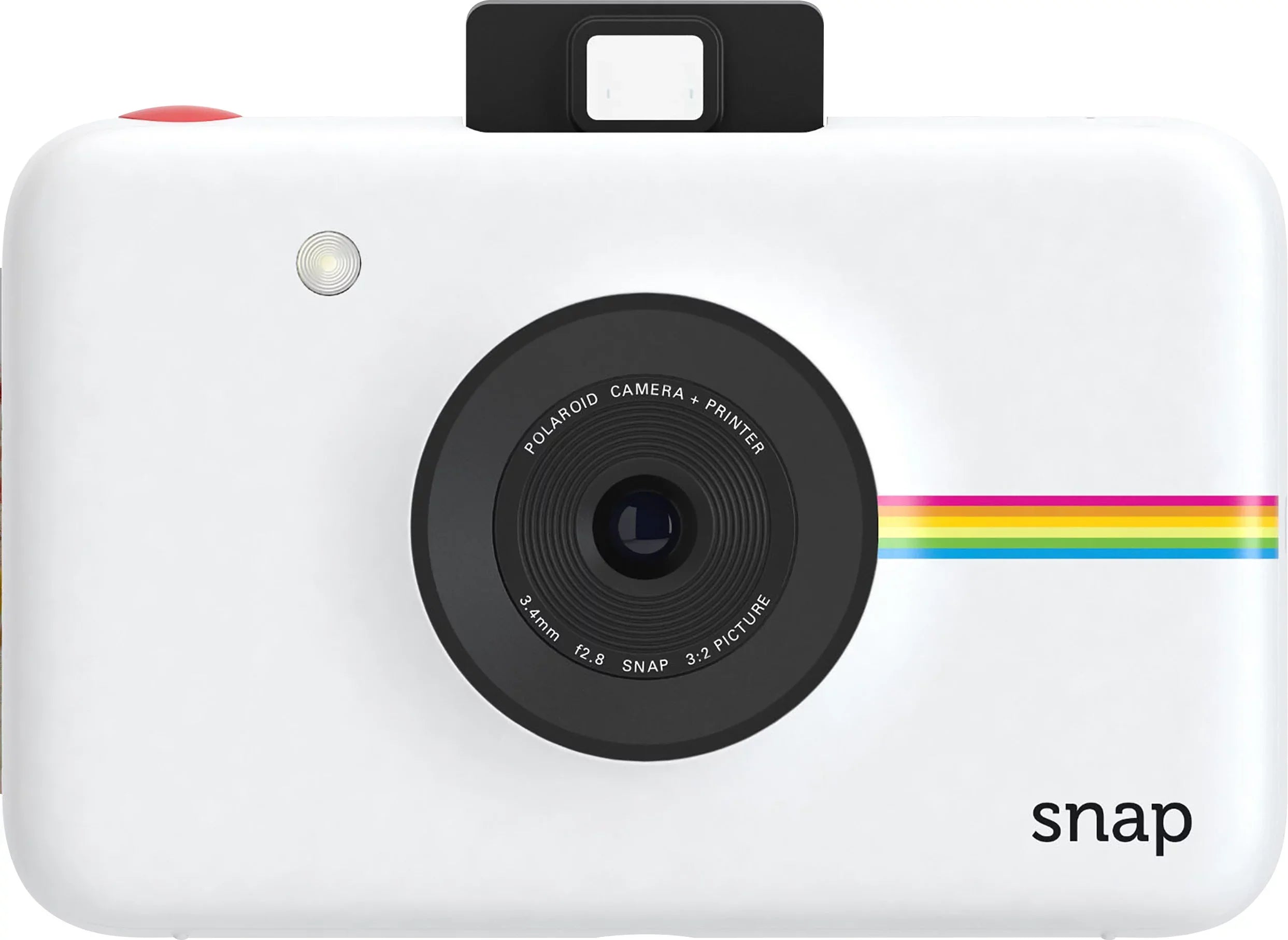Polaroid Sizenap Instant Digital Camera with Zink Zero Ink Printing, Ivory