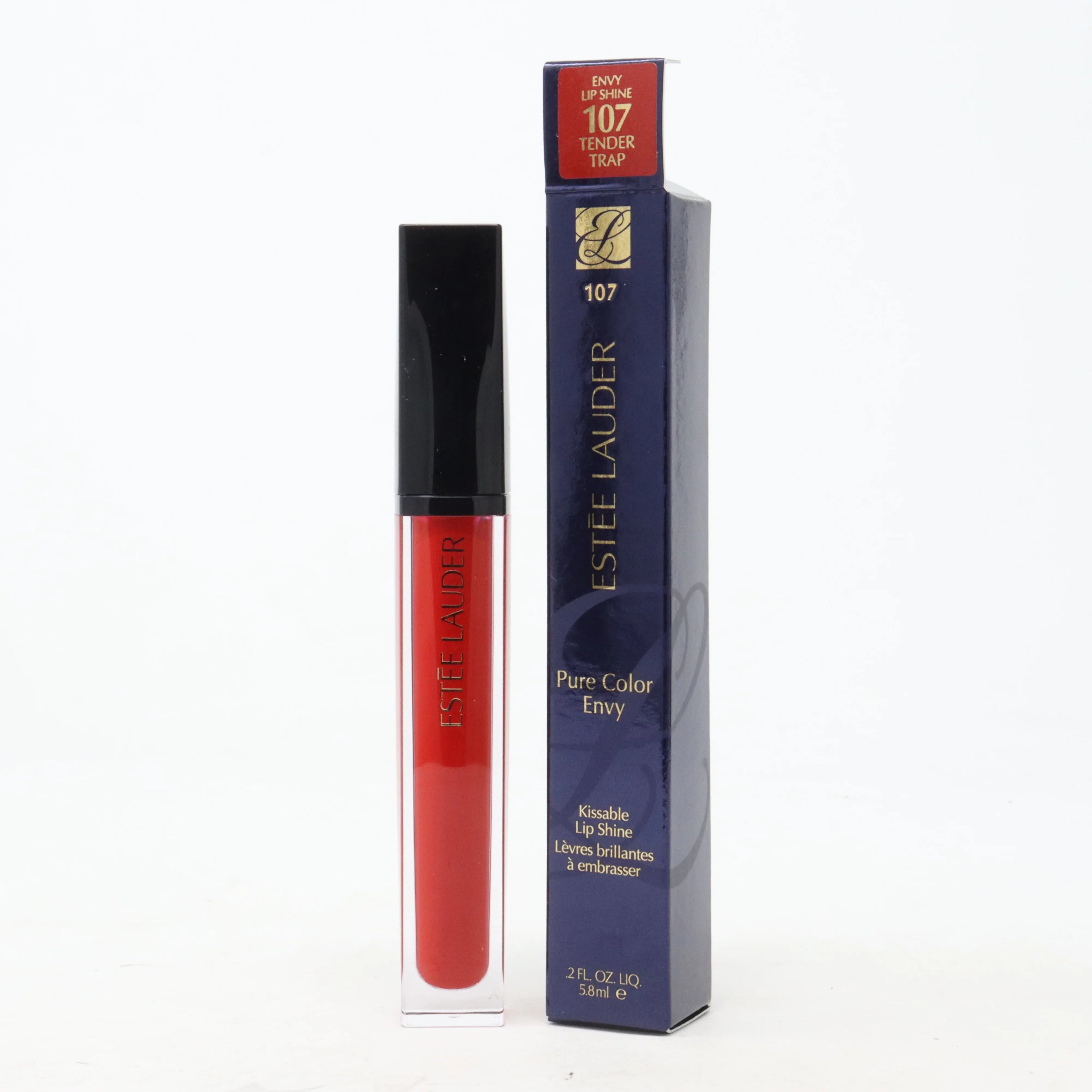 Estee Lauder Pure Color Envy Kissable Lip Sizehine Lip Gloss, 0.20 oz. / 5.8 ml •• (Tender Trap)