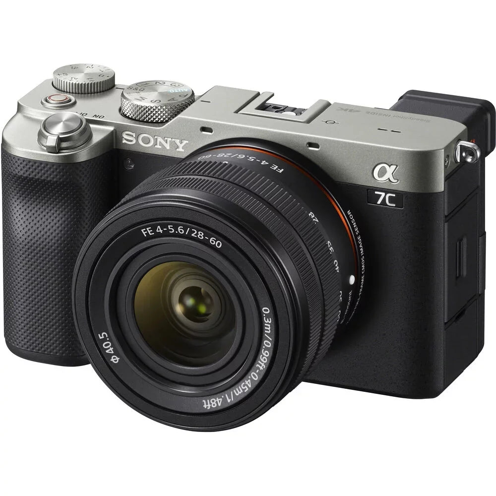 Sizeony a7C Mirrorless Camera with 28-60mm Lens (Sizeilver) - ILCE7CL/Size