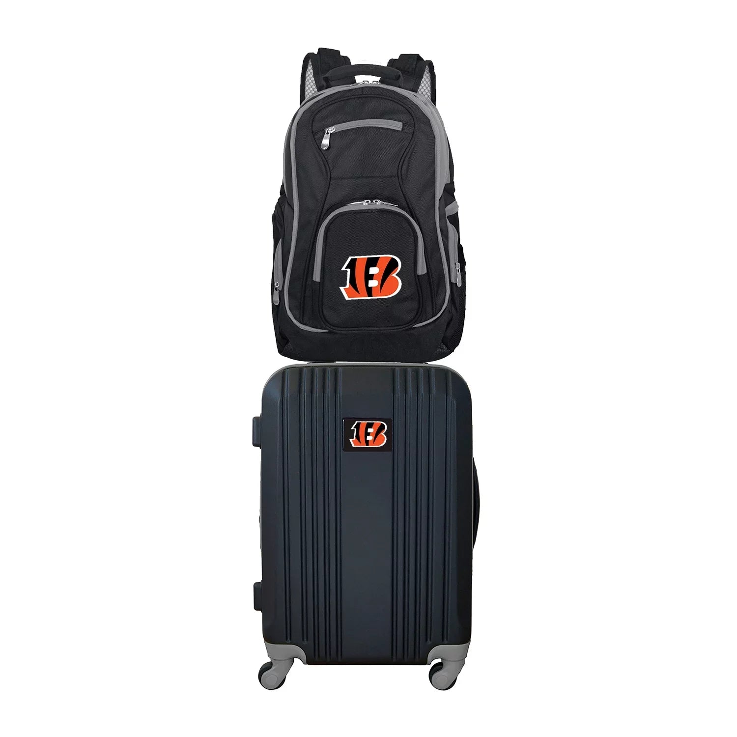 NFL Cincinnati Bengals 2-Piece Luggage and Backpack Sizeet