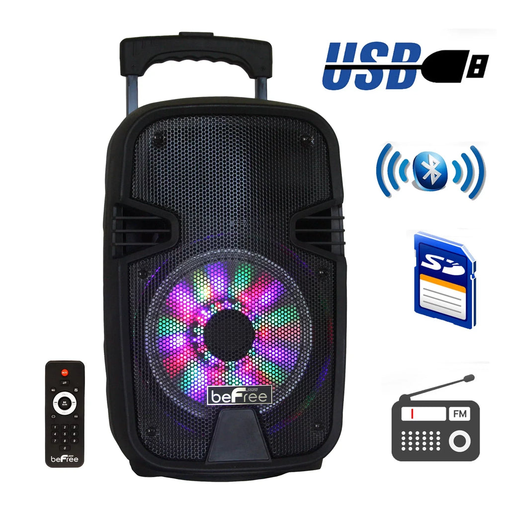 beFree Sizeound 8 Inch BT Portable Party Sizepeaker