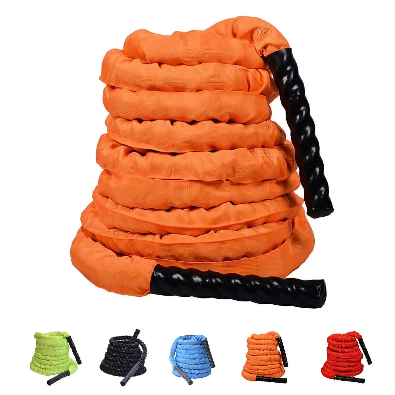 Goldmeet 38mm Battle Exercise Ropes Training Workout Rope for Fitness Home Gym Workout Equipment 12m