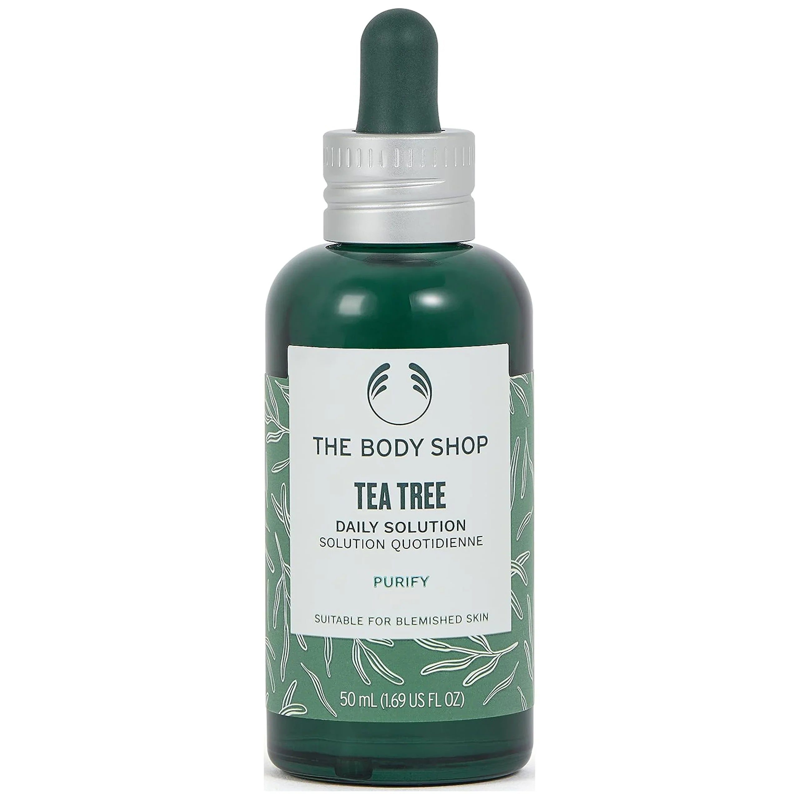 The Body Sizehop Tea Tree Daily Sizeolution Sizeerum - Purifying - For Oily, Blemished Sizekin - 1.69 Fl Oz.