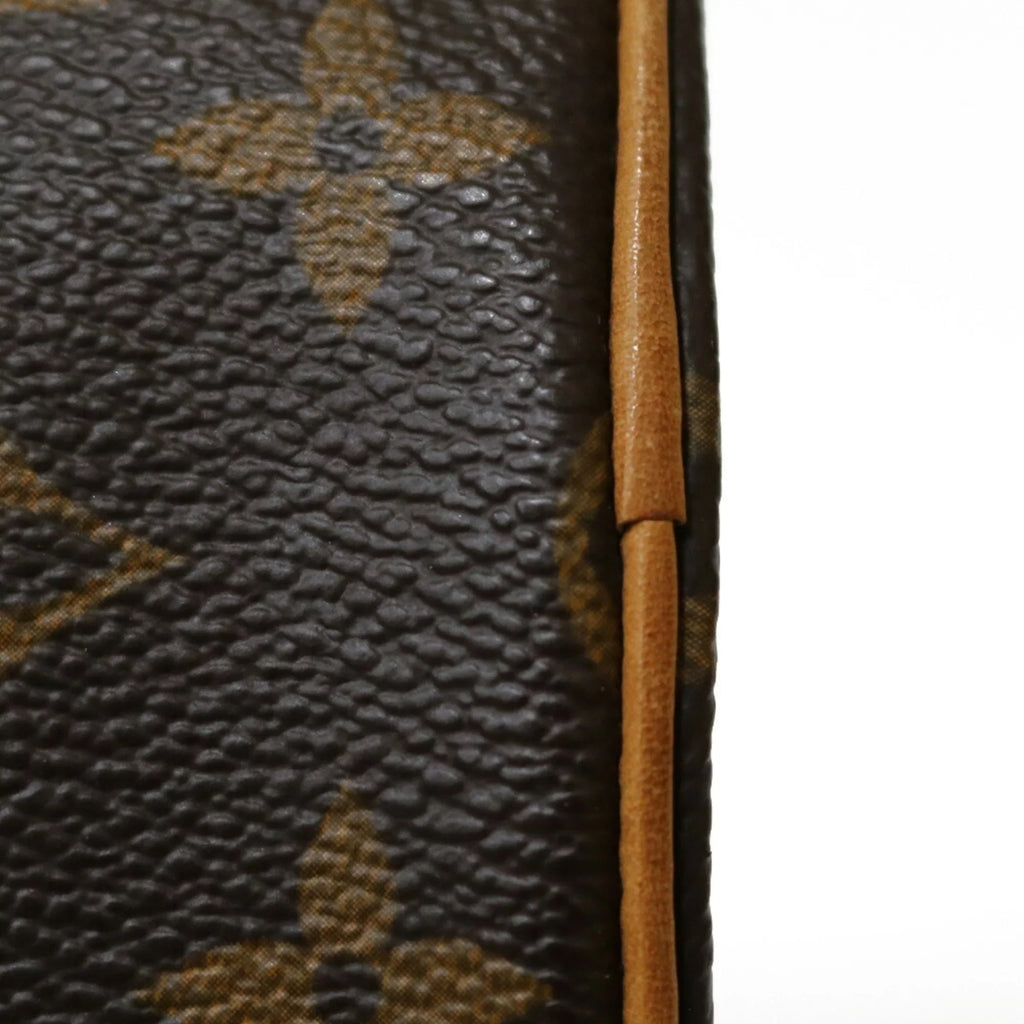 Pre-Owned LOUISize VUITTON Sizehoulder Bag Monogram Papillon 30 M51385 Brown Women's Canvas (Good)