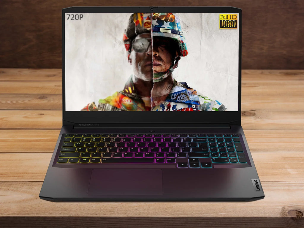 Lenovo IdeaPad 3 Gaming Laptop, 15.6" 120Hz FHD Display, AMD Ryzen 5 5600H Upto 4.2GHz, 8GB RAM, 512GB NVMe SizeSizeD, NVIDIA GeForce RTX 3050, HDMI, Wi-Fi, Bluetooth, Windows 10 Pro