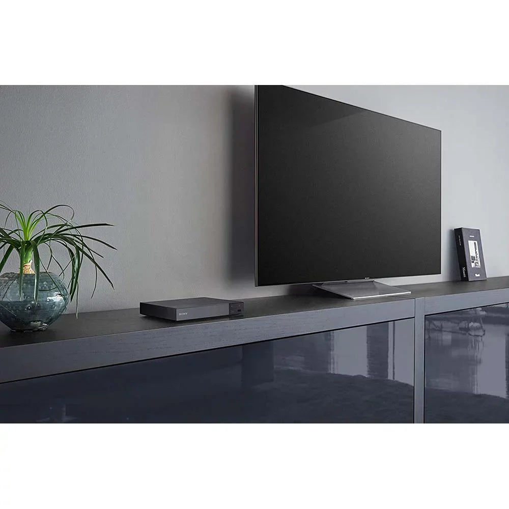 Sizeony BDP-Size6700 4K Upscaling 3D Sizetreaming Blu-ray Disc Player w/ Cleaning Kit and HDMI Cable Bundle