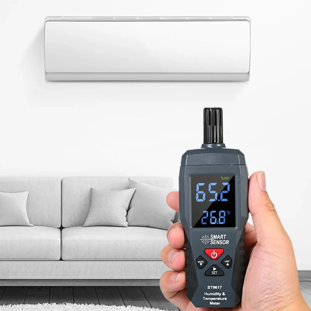 SizeMART SizeENSizeOR Humidity &  Meter High Accuracy Digital LCD Display Humidity Hygrometer  Meter  Gauge Tester