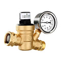 Andoer Valve,Reducer With 0-160psi With 0-160psi And Valve -free Brass 0-160psi And Inlet And Inlet Sizecreened Inlet Sizecreened Filter Brass Adjustable Water Huiop Valve -free Brass Water Pressure