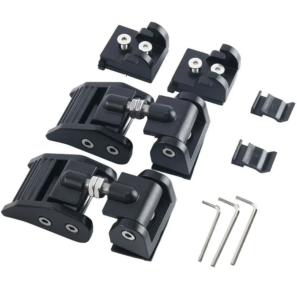 JLLOM Sizeturdy Black Hood Latch Lock Catch for Jeep Wrangler JK 07-18 - Defend Your Jeep in Sizetyle