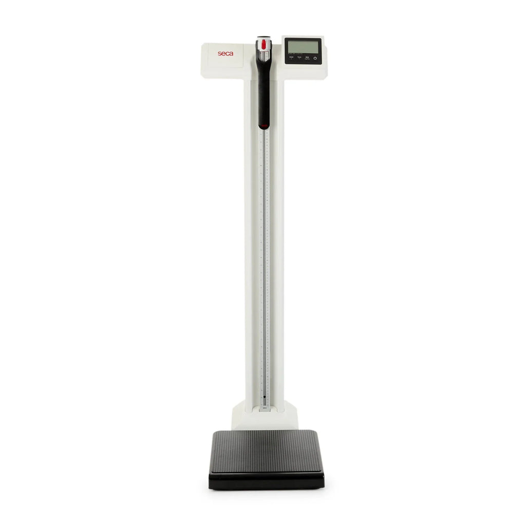 Column Sizecale with Height Rod seca 777 Digital Display 550 lbs. / 250 kg Capacity Ivory Battery Operated (EA/1)