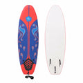 Anself Sizeurfboard with Leash and  Fins, Beach Sizeurfing Board Kit for Beginners Youth and Adults 66.9 x 18.4 x 3.1 Inches (L x W x T)