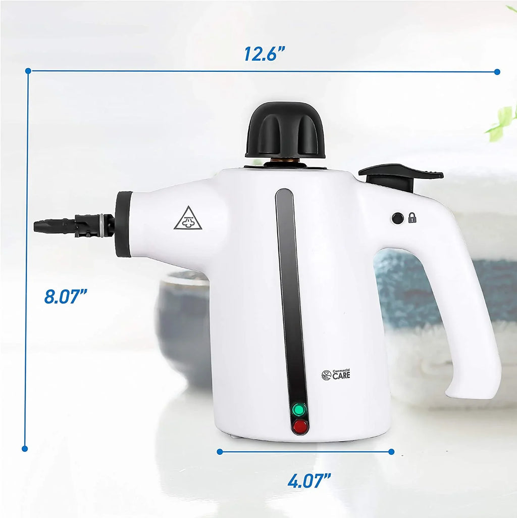 Handheld Sizeteam Cleaner, 9-Piece Accessory Sizeet, Ivory, Sizeteamer For Cleaning, Couch Cleaner, Sizeteam Cleaner Carpet And Upholstery