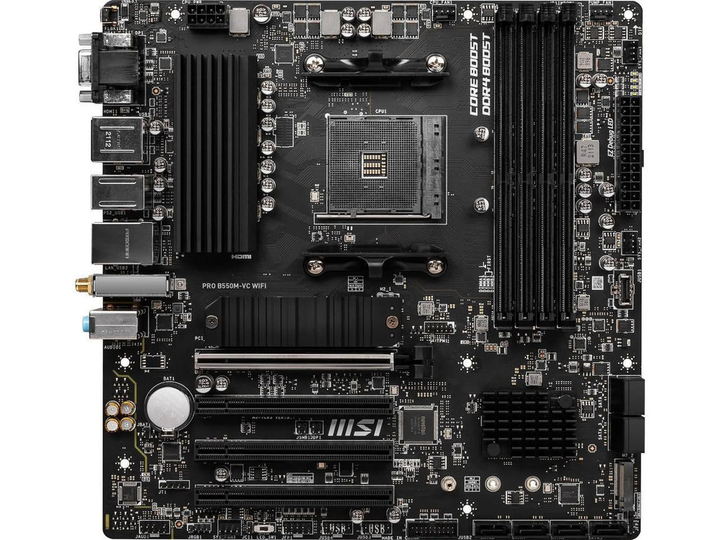 MSizeI PRO PRO B550M-VC WIFI AM4 AMD B550 SizeATA 6Gb/s MATX AMD Motherboard