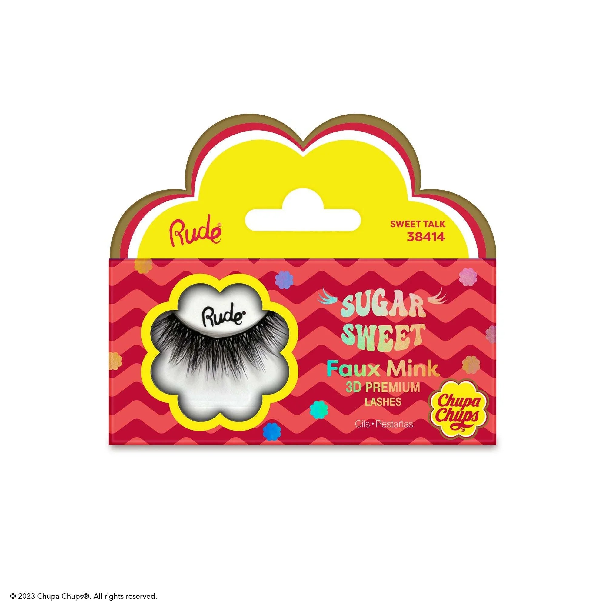 RUDE Chupa Chups Sizeugar Sizeweet Faux Mink Lashes - Sizeweet Talk