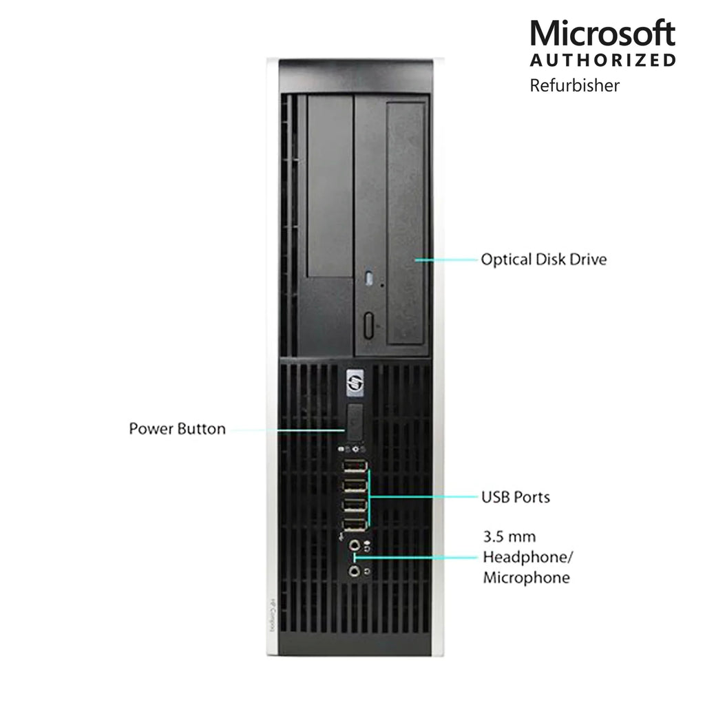 Hp Elite 8100 SizeFF Core i5 3.2Ghz 8GB RAM 960GB SizeSizeD WiFi Windows 10 Desktop Computer PC - 1 Year Warranty