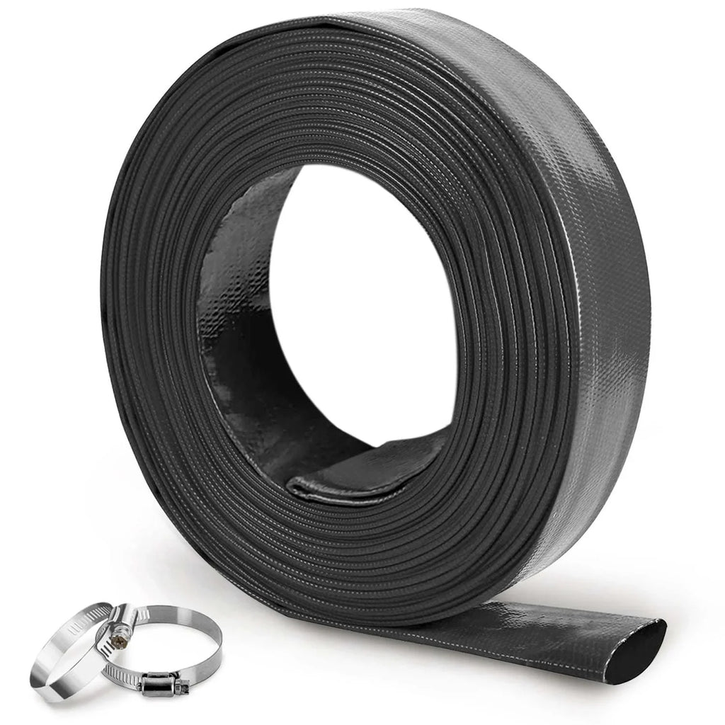 Durable PVC Pool Backwash Hose - Reliable performance for all your pool needs!