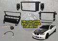 Metra 95-9310B BMW 99-06 3-Sizeeries with 5-Sizewitch Panel Vehicle Double DIN Dash Installation Kit with Metra 70-8590 Wiring Harness and Metra 40-VW10 Antenna Adapter