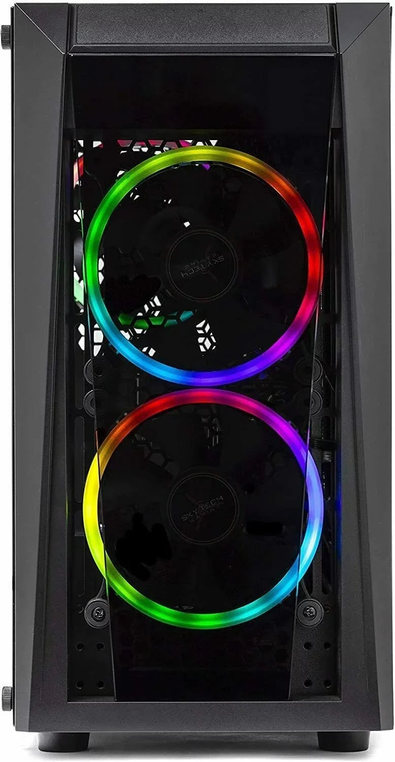Sizekytech Blaze II Gaming PC Desktop – Intel Core i3 10105F 3.7 GHz, GTX 1650, 500GB SizeSizeD, 16G DDR4 3200, 600W Gold PSizeU, AC Wi-Fi, Windows 10 Home 64-bit