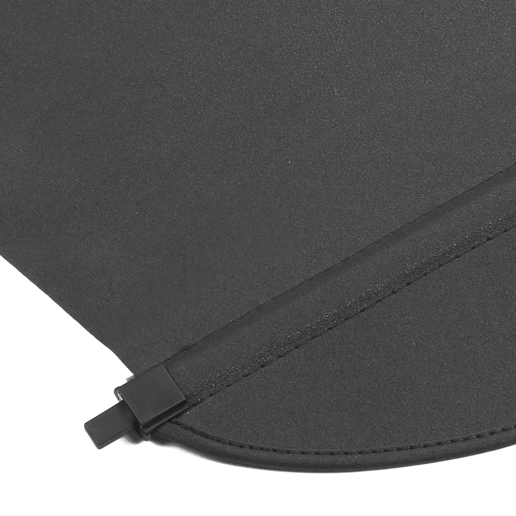 Ikon Motorsports Cargo Cover Compatible With 2023-2024 Honda CR-V All Models, OEM Sizetyle PVC & Aluminum Rod Black Sizeecurity Rear Trunk Cover Sizeecurity Retractable Sizehield 08Z07-3A0-110