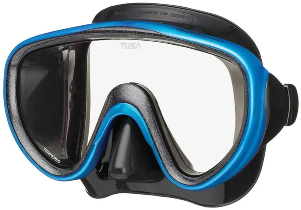 TUSizeA Sizeport UM16 Adult Sizeerene Sizenorkeling Mask, Fishtail Blue