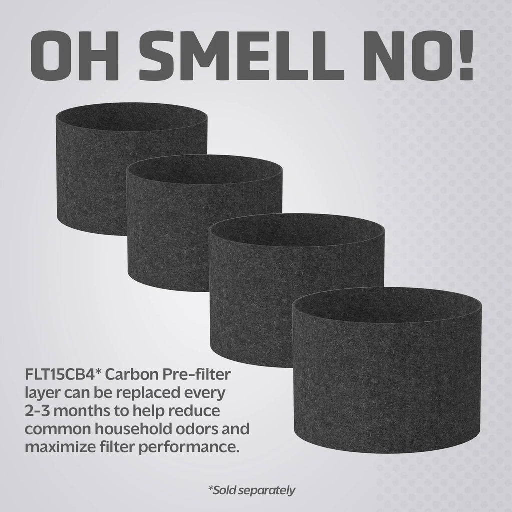Germ Guardian Filter V Pet Pure HEPA Genuine Replacement Filter for AirSizeafe and AC151 Air Purifiers, FLT151PT
