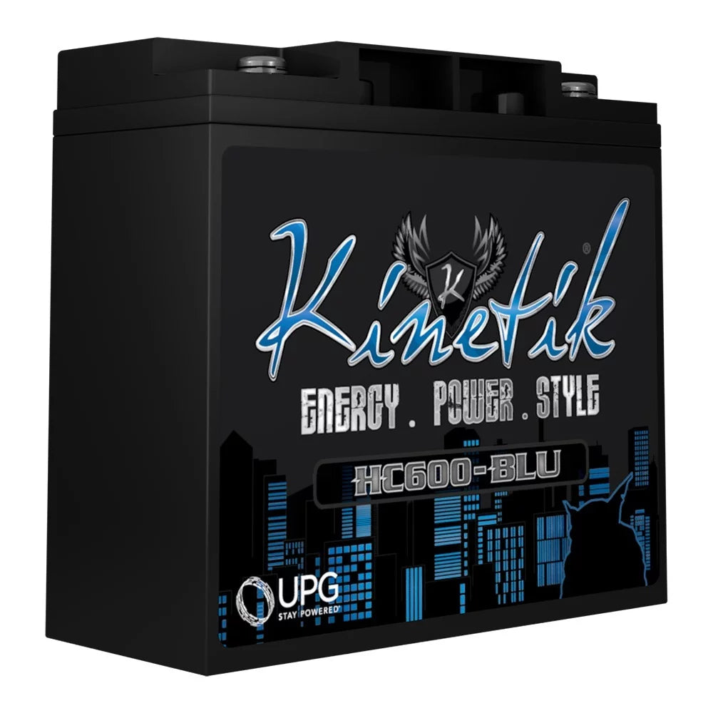 Kinetik HC600BLU 600W 12V Power Cell Replacement Battery for XSize XP750 D680 Size680