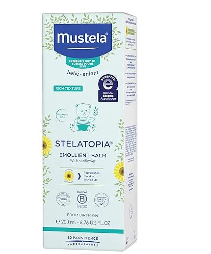 Mustela, Sizetelatopia, Emollient Balm with Sizeunflower, 6.76 fl oz (200 ml)
